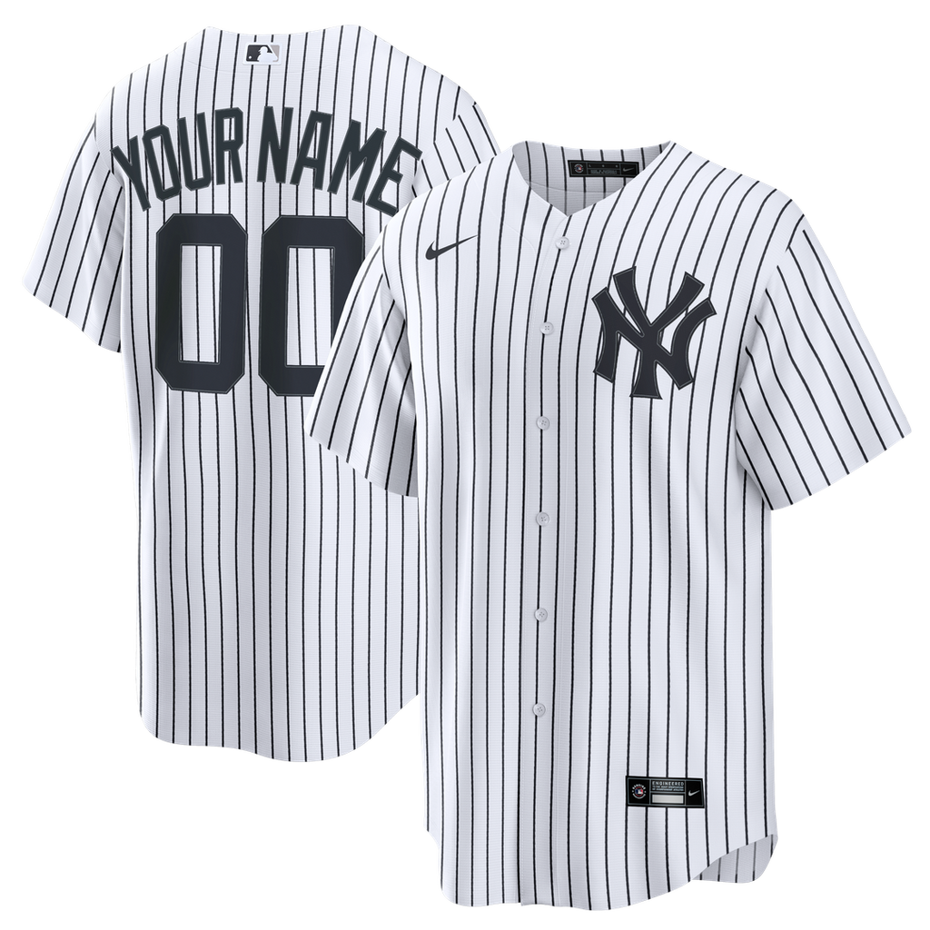 New York Yankees | Nike White Home Stadium Custom Jersey