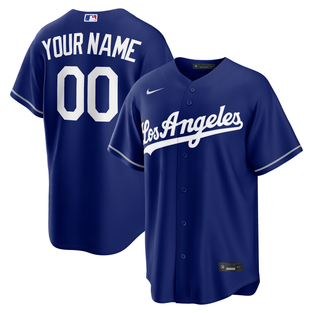 Los Angeles Dodgers | Nike White Home Replica Custom Jersey