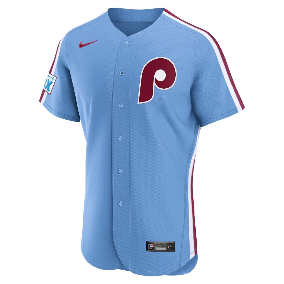 Philadelphia Phillies | Nike White Home Sponsor Patch Authentic Jersey
