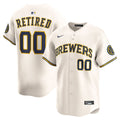 Milwaukee Brewers | Nike Cream Home Limited Pick-A-Player Retired Roster Jersey