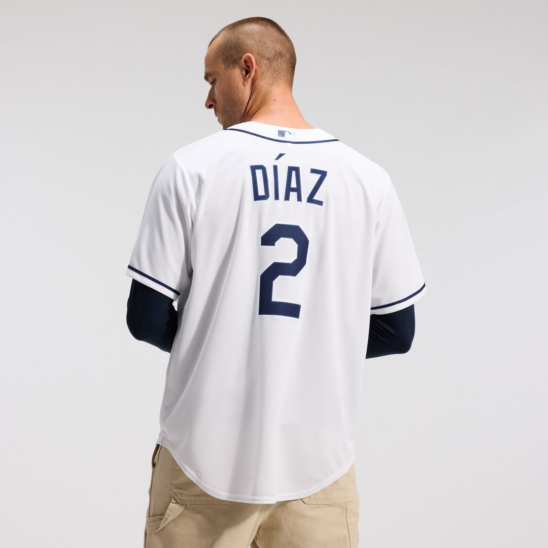 Tampa Bay Rays Yandy Díaz | Nike White Home Replica Jersey