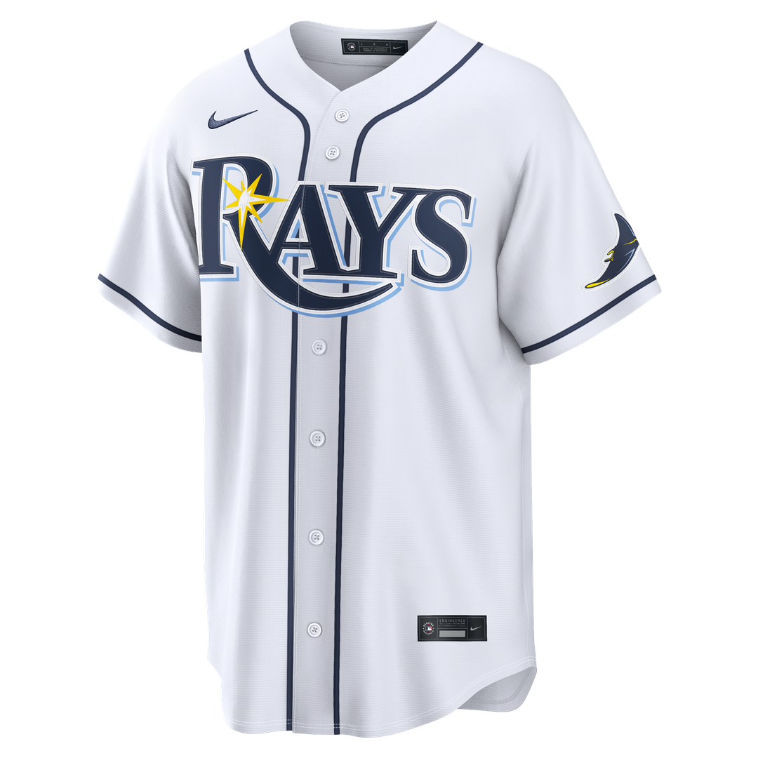Tampa Bay Rays | Nike White Home Stadium Custom Jersey