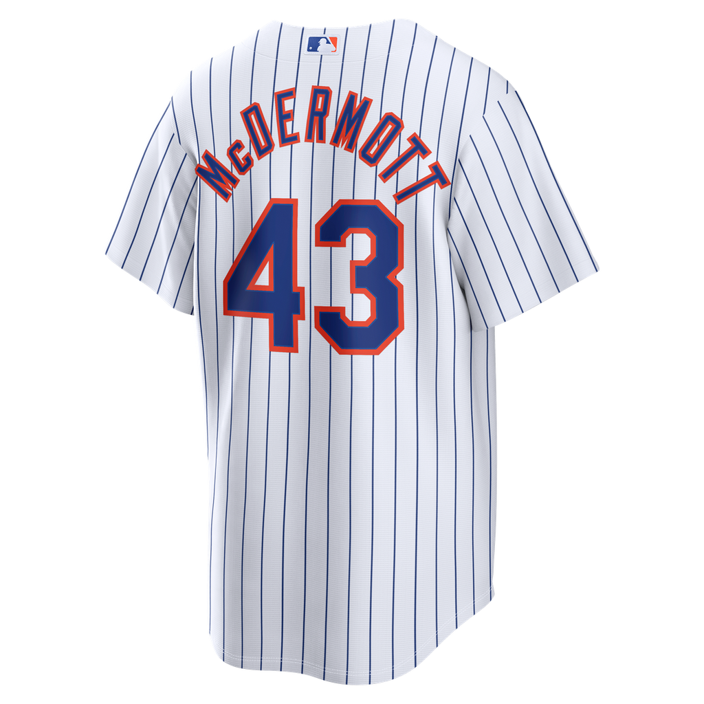 New York Mets Chayce McDermott | Nike White Home Replica Jersey