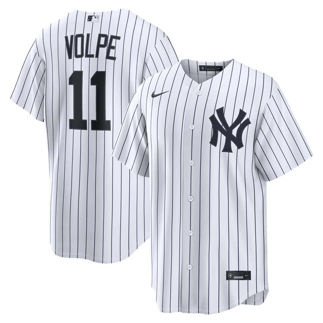 New York Yankees Anthony Volpe | Nike White Home Replica Jersey