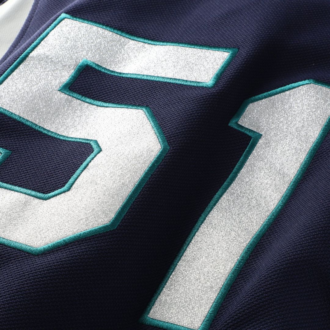 Seattle Mariners Ichiro Suzuki | Mitchell & Ness Navy Cooperstown Collection Batting Practice Jersey