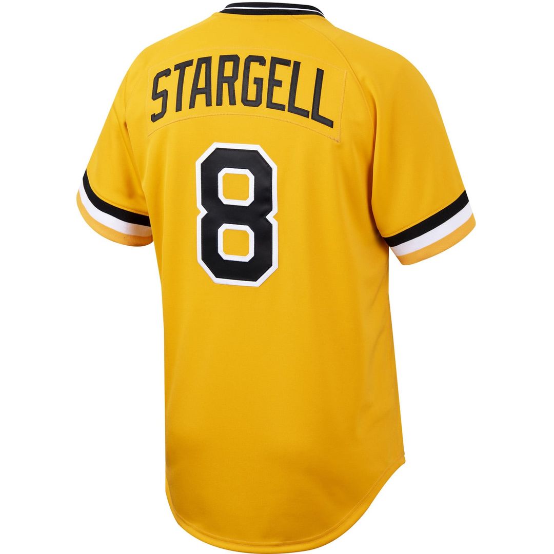 Willie Stargell Pittsburgh Pirates | Mitchell & Ness Cooperstown Collection Authentic Jersey - Gold