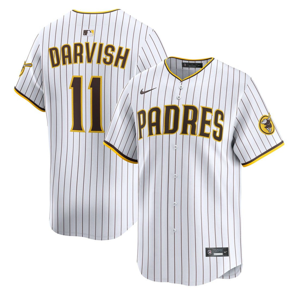 San Diego Padres Yu Darvish | Nike White Home Limited Player Jersey