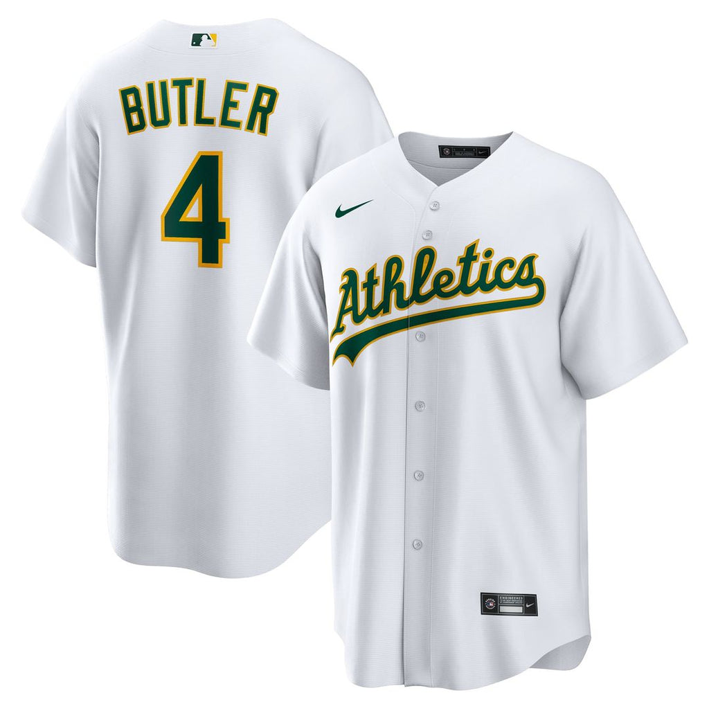 Athletics Lawrence Butler | Nike White Home Replica Jersey