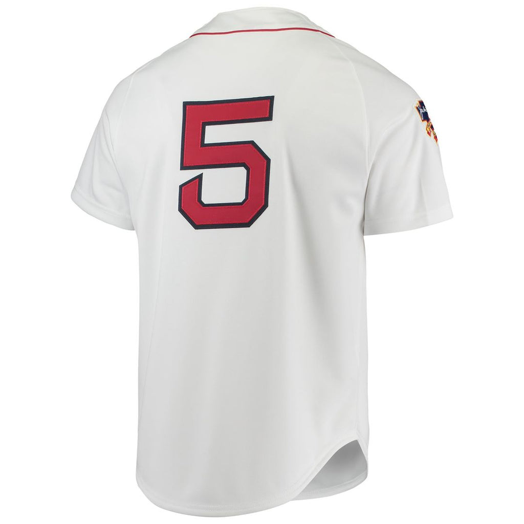 Boston Red Sox Nomar Garciaparra | Mitchell & Ness White 1997 Cooperstown Collection Authentic Jersey