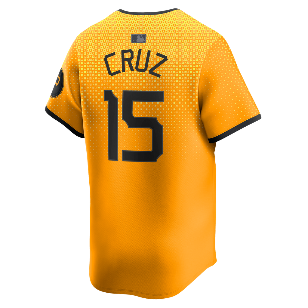 Pittsburgh Pirates Oneil Cruz | Nike Gold City Connect Limited Jersey