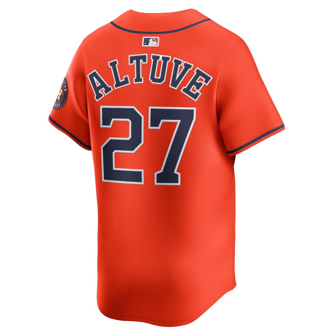 Houston Astros Jose Altuve | Nike Orange Alternate Limited Player Jersey