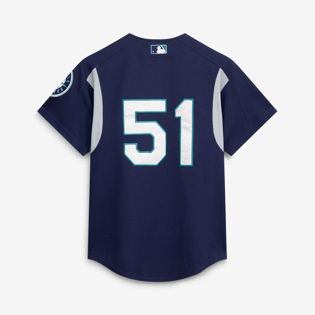 Seattle Mariners Ichiro Suzuki | Mitchell & Ness Navy Cooperstown Collection Batting Practice Jersey