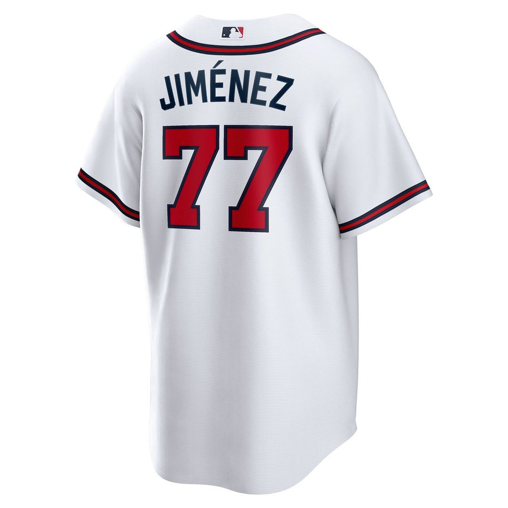 Atlanta Braves Joe Jiménez | Nike White Home Replica Player Jersey