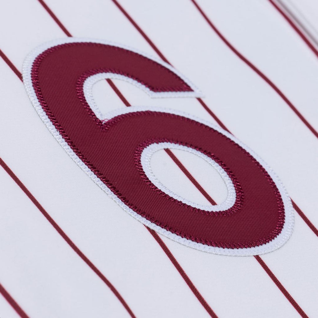 Philadelphia Phillies Jimmy Rollins | Mitchell & Ness White 2003 Cooperstown Collection Authentic Jersey
