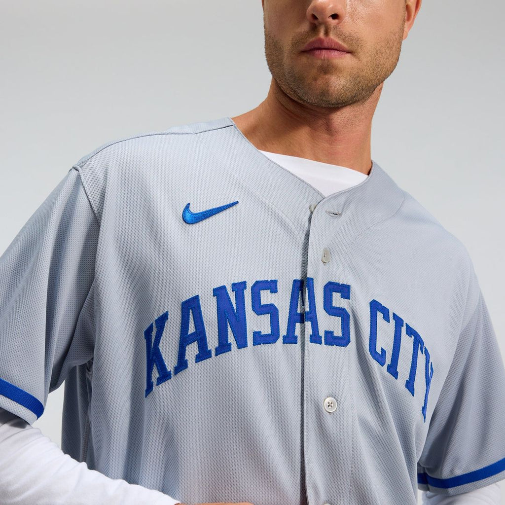 Kansas City Royals | Nike Gray 2022 Road Authentic Jersey