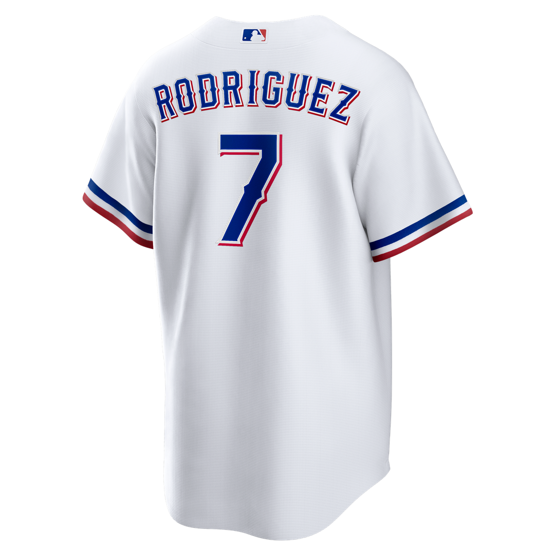 Texas Rangers Ivan Rodriguez | Nike White Home Retired Player Replica Jersey