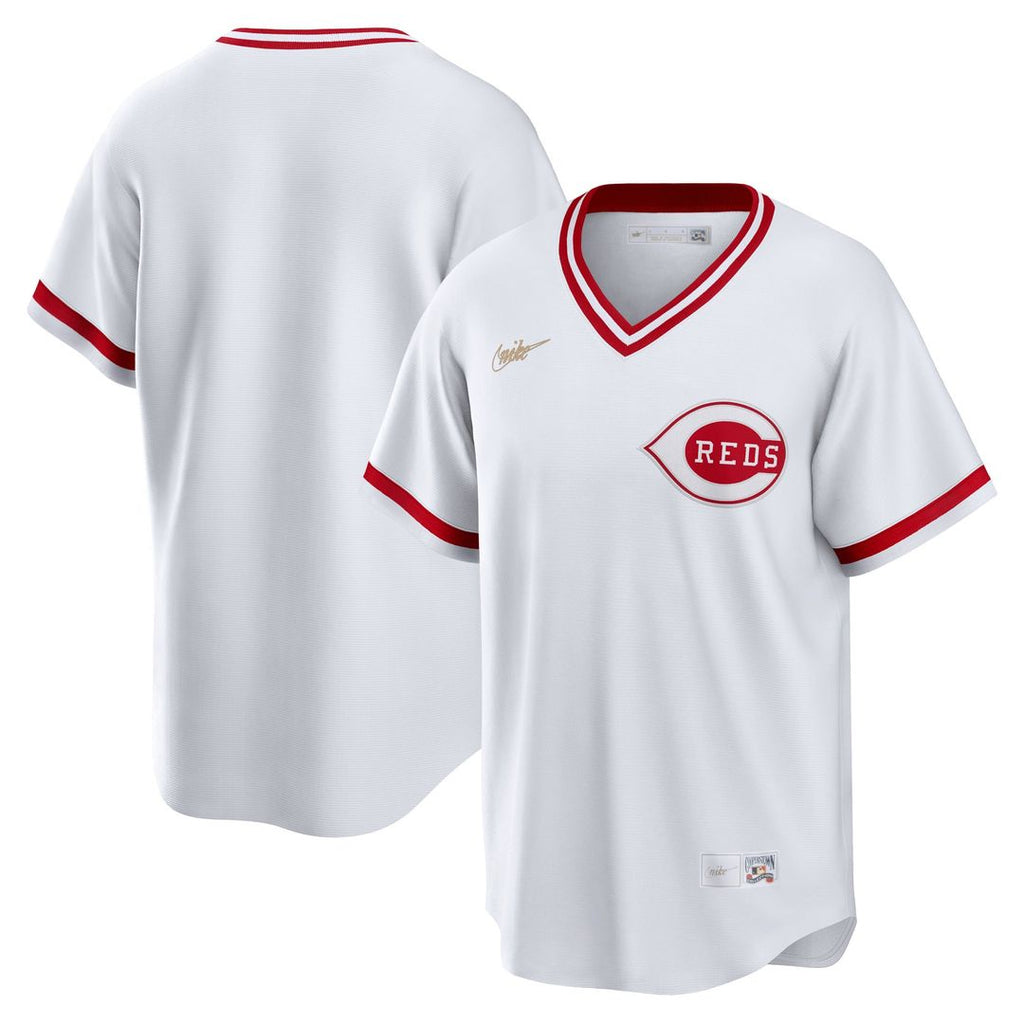 Cincinnati Reds | Nike White Home Cooperstown Collection Team Jersey