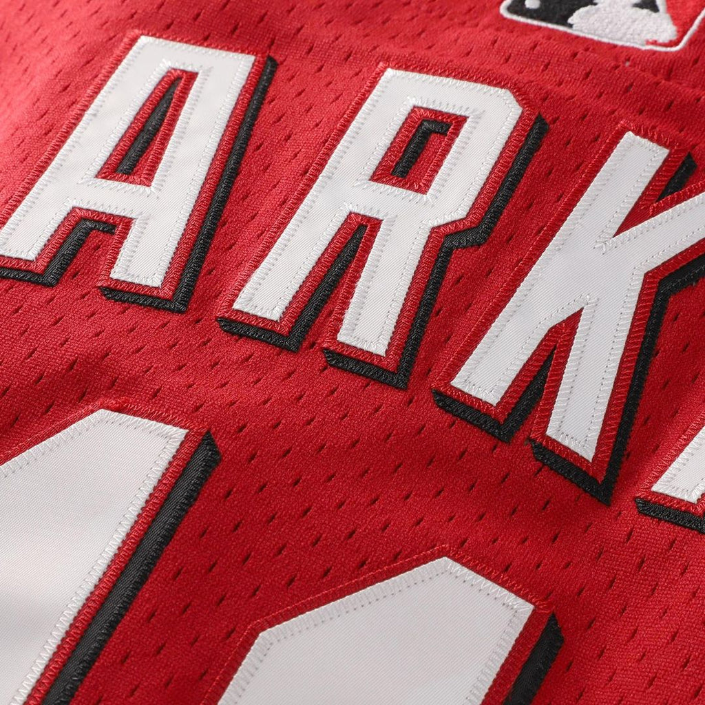 Cincinnati Reds Barry Larkin | Mitchell & Ness Black Cooperstown Collection Mesh Batting Practice Button-Up Jersey