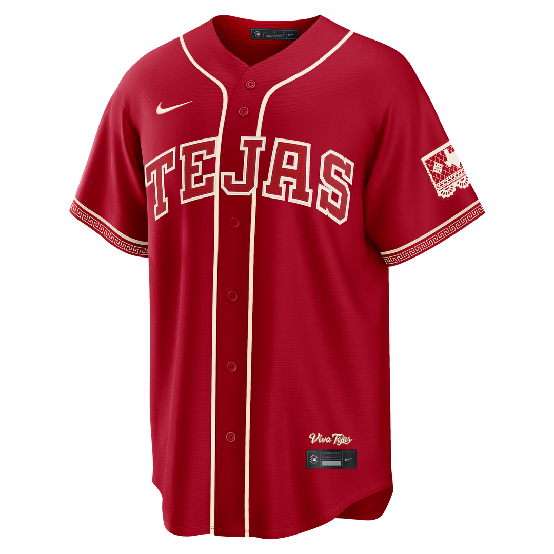 Texas Rangers Joc Pederson | Nike Red 2026 City Connect Stadium Jersey