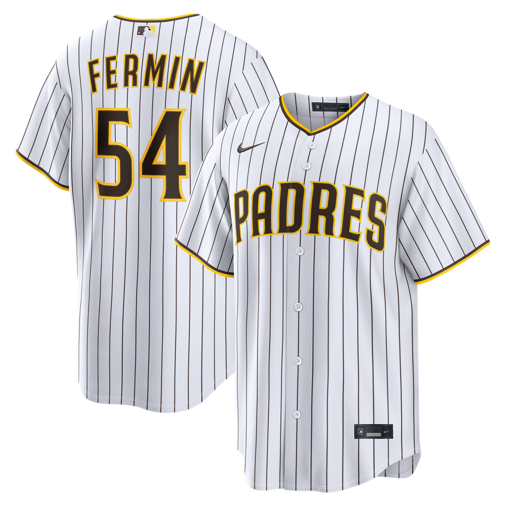 San Diego Padres Freddy Fermin | Nike White Home Replica Jersey