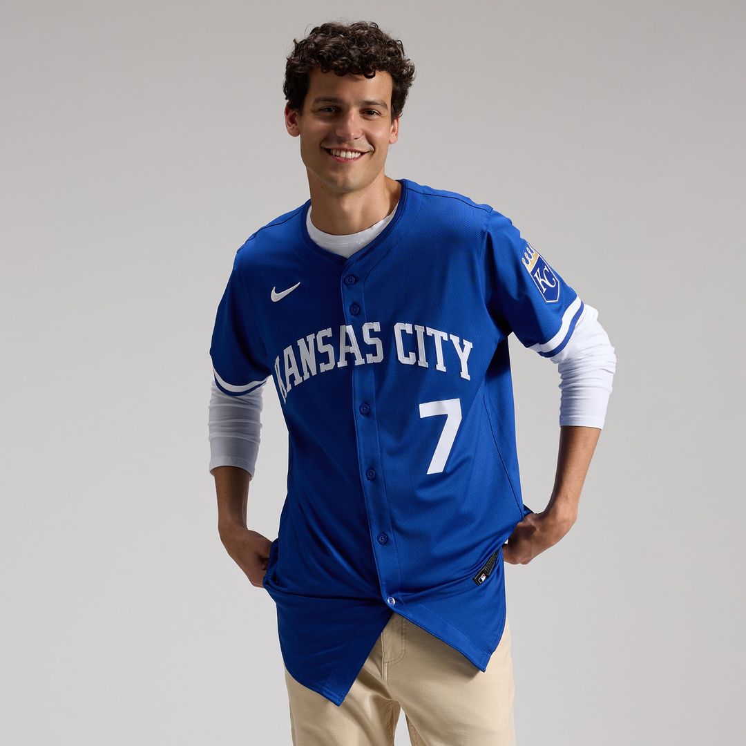 Kansas City Royals Bobby Witt Jr. | Nike White Home Elite Player Jersey
