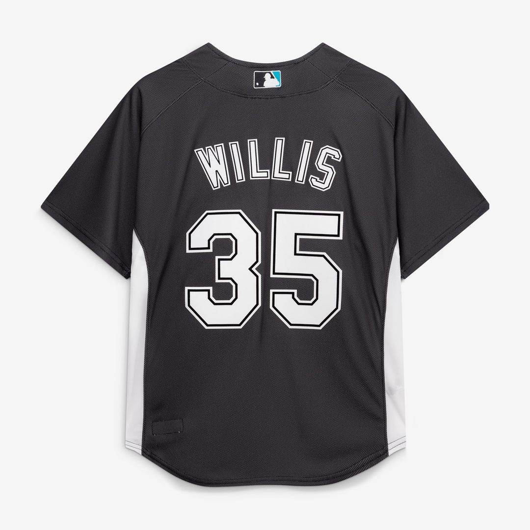 Florida Marlins Dontrelle Willis | Mitchell & Ness Black Authentic Batting Practice Jersey