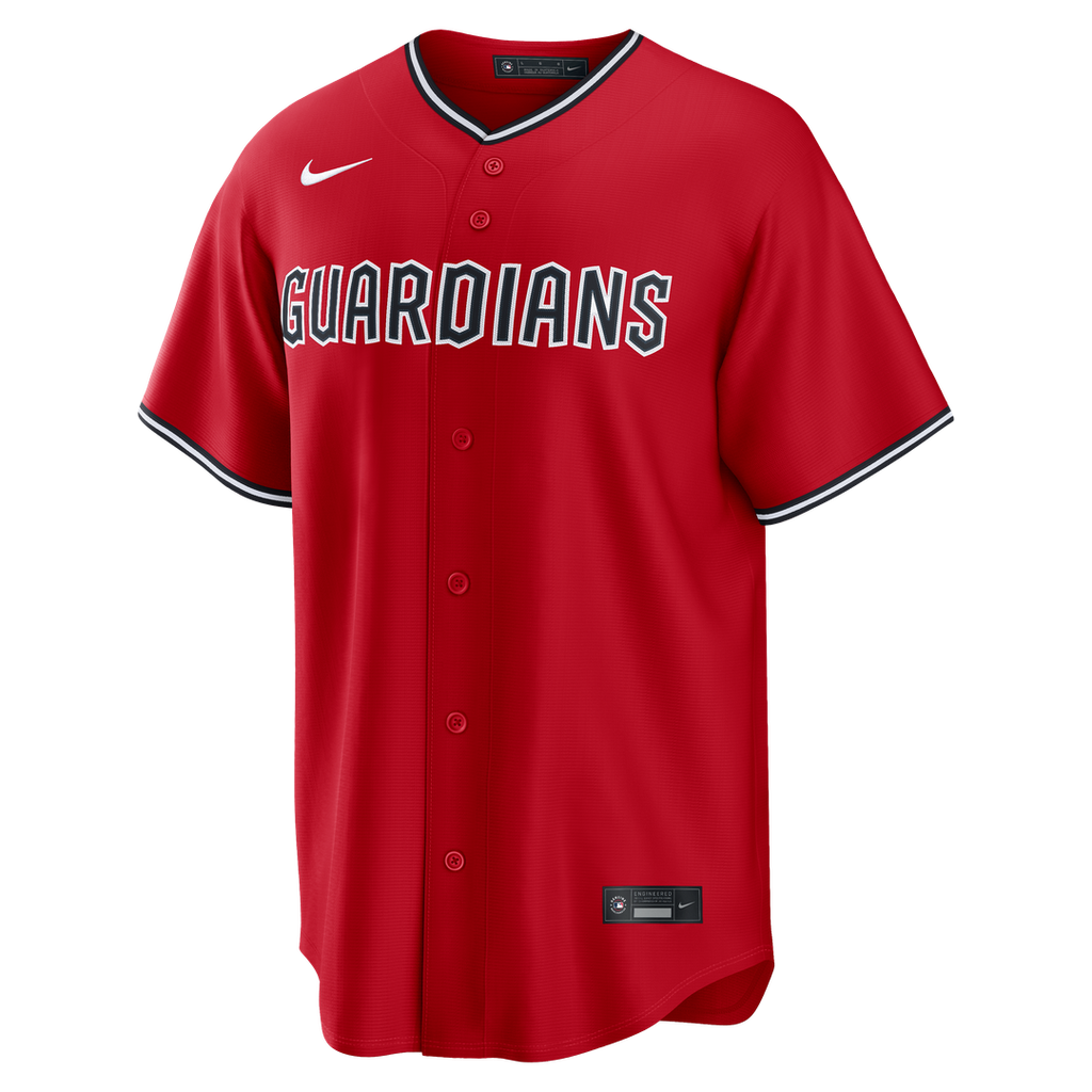 Cleveland Guardians Travis Bazzana | Nike Red Alternate Replica Jersey