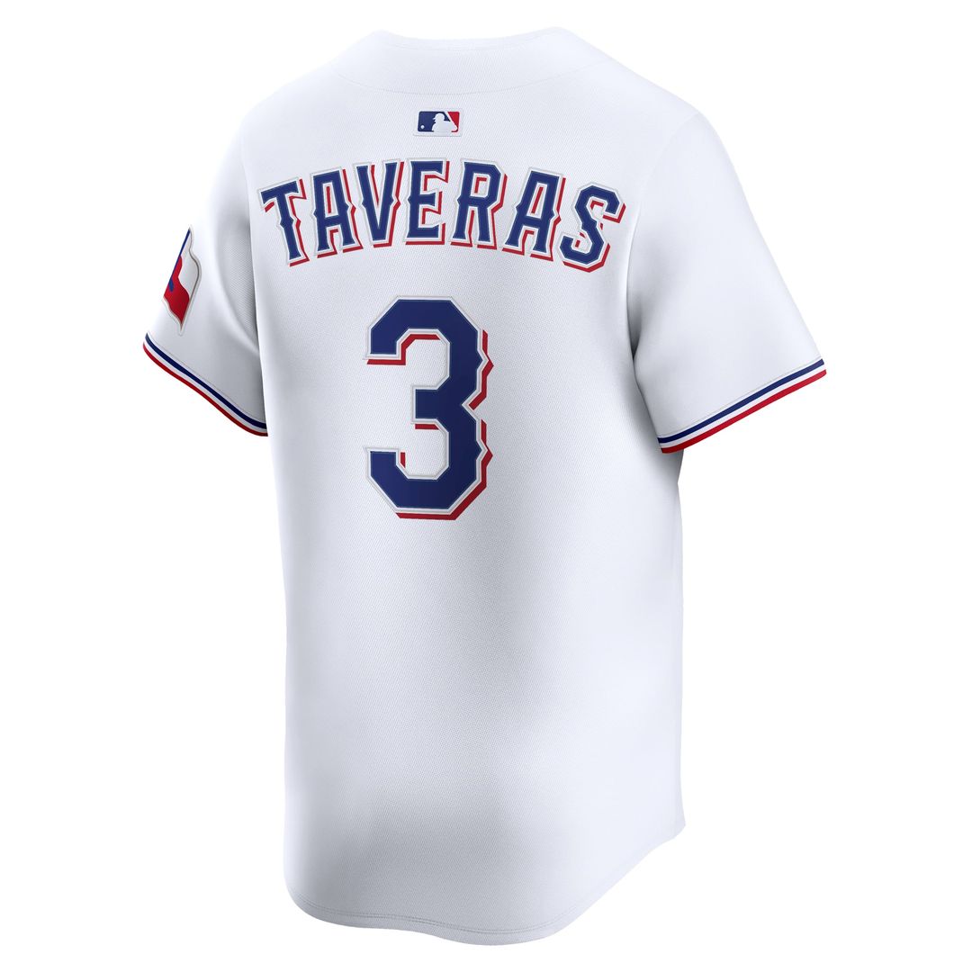 Texas Rangers Leody Taveras | Nike White Home Limited Player Jersey