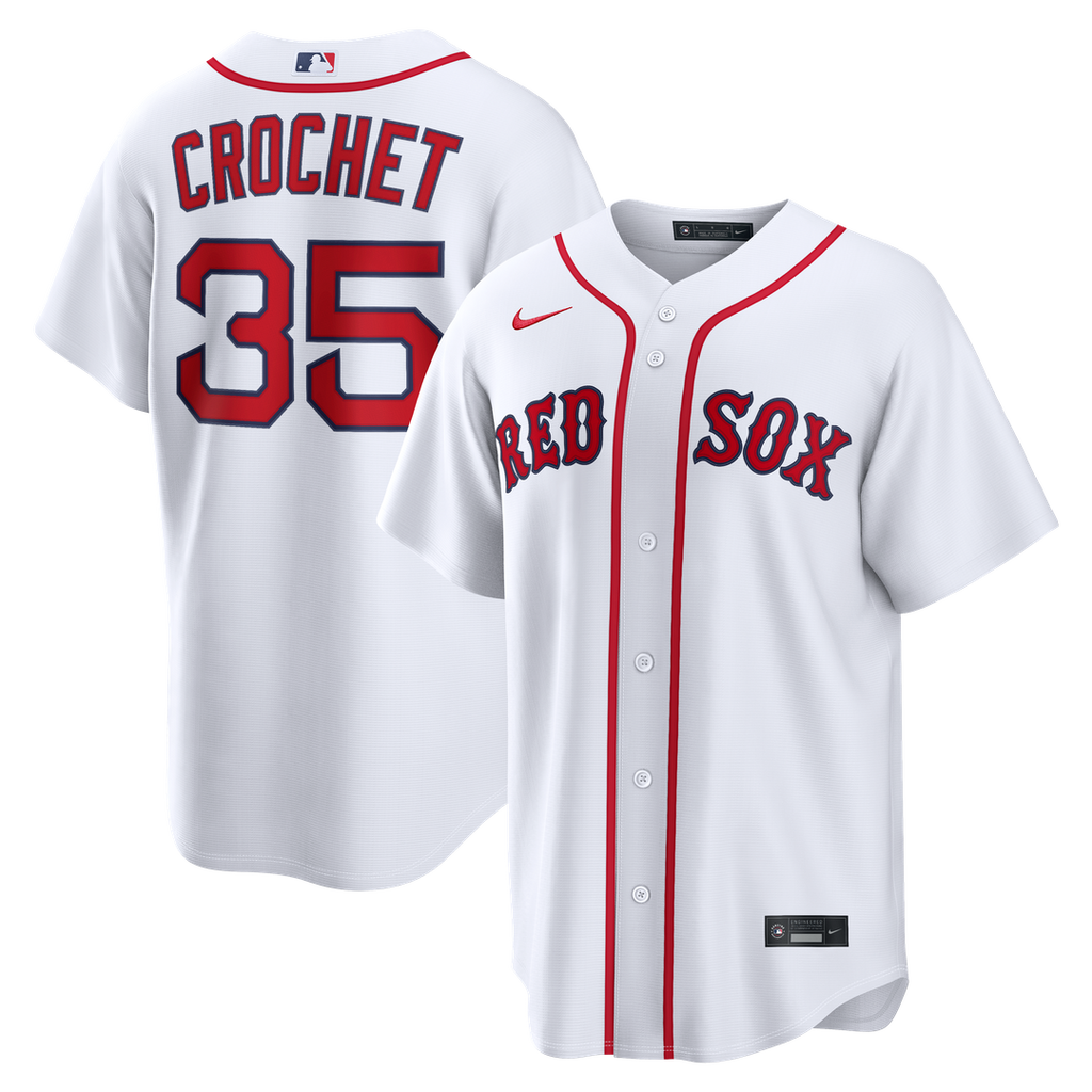 Boston Red Sox Garrett Crochet | Nike White Home Replica Jersey