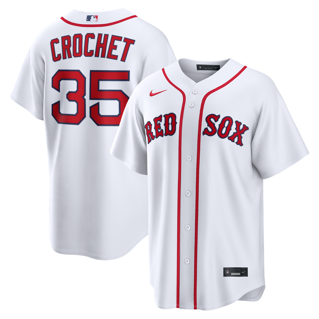 Boston Red Sox Garrett Crochet | Nike White Home Replica Jersey