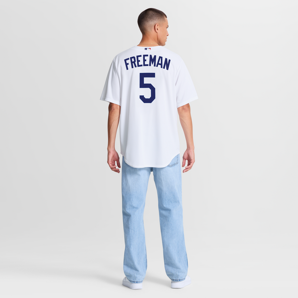 Los Angeles Dodgers Freddie Freeman | Nike White Home Replica Jersey