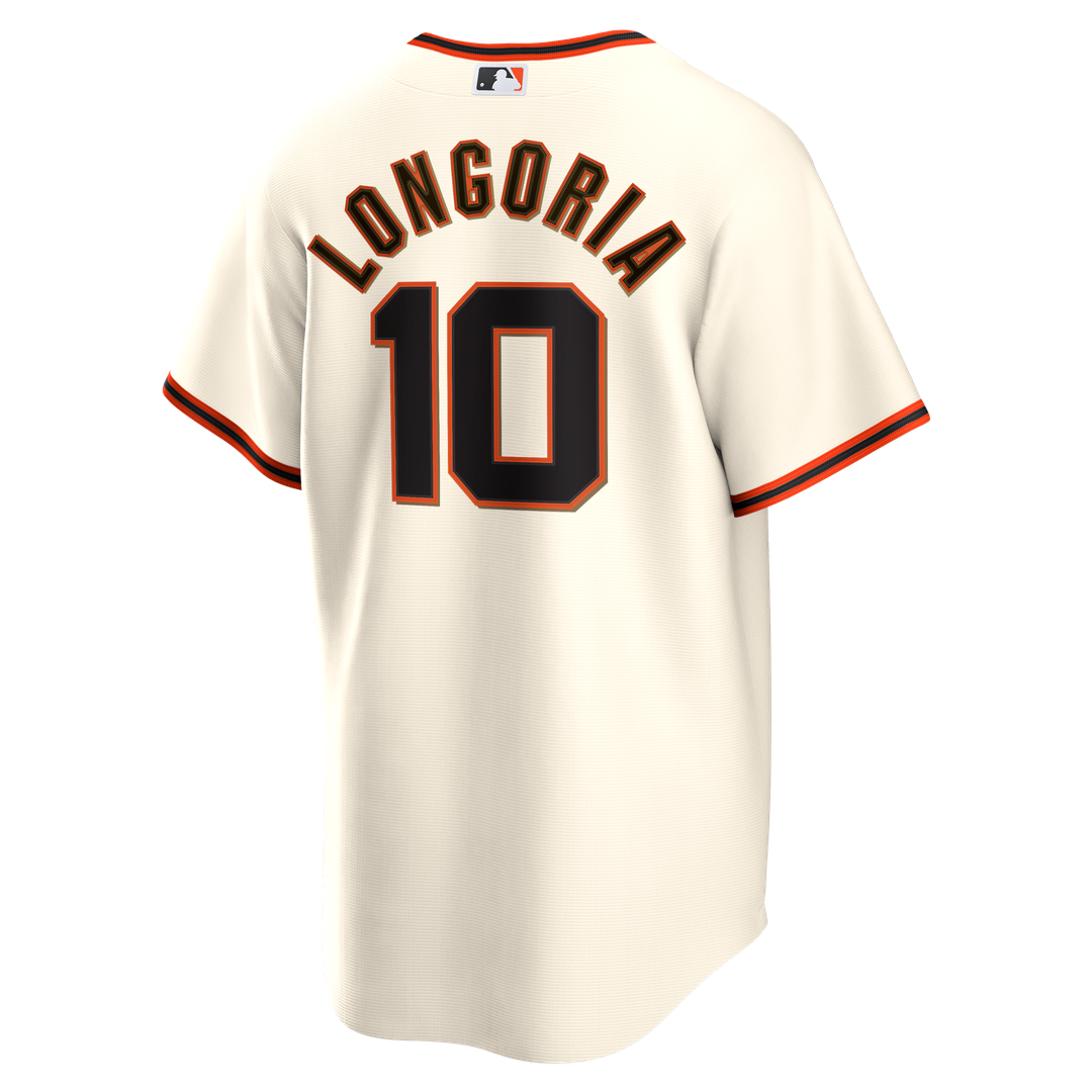 San Francisco Giants Evan Longoria | Nike Cream Home Retired Player Replica Jersey