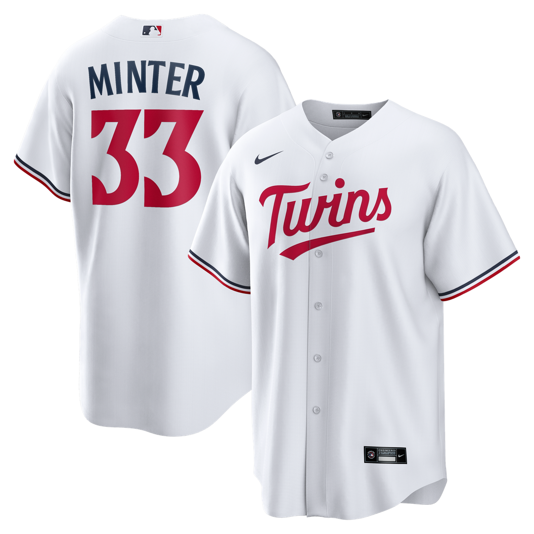 Minnesota Twins A.J. Minter | Nike White Home Replica Jersey