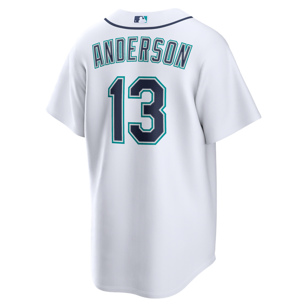 Seattle Mariners Kade Anderson | Nike White Home Replica Jersey