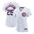 Women's Chicago Cubs Moisés Ballesteros | Nike White Home Replica Jersey