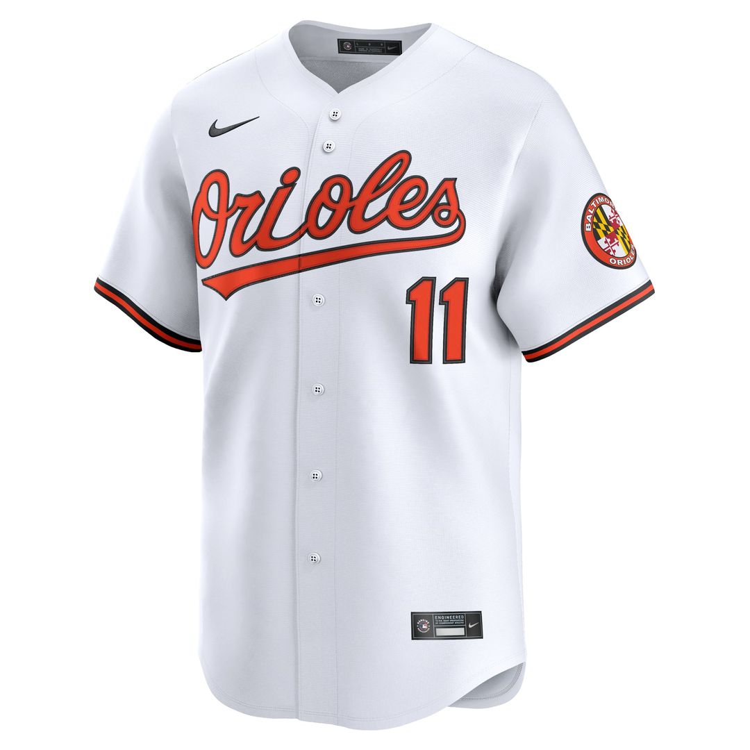 Baltimore Orioles Jordan Westburg | Nike White Home Limited Player Jersey