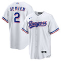 Texas Rangers Marcus Semien | Nike White Home Replica Player Jersey